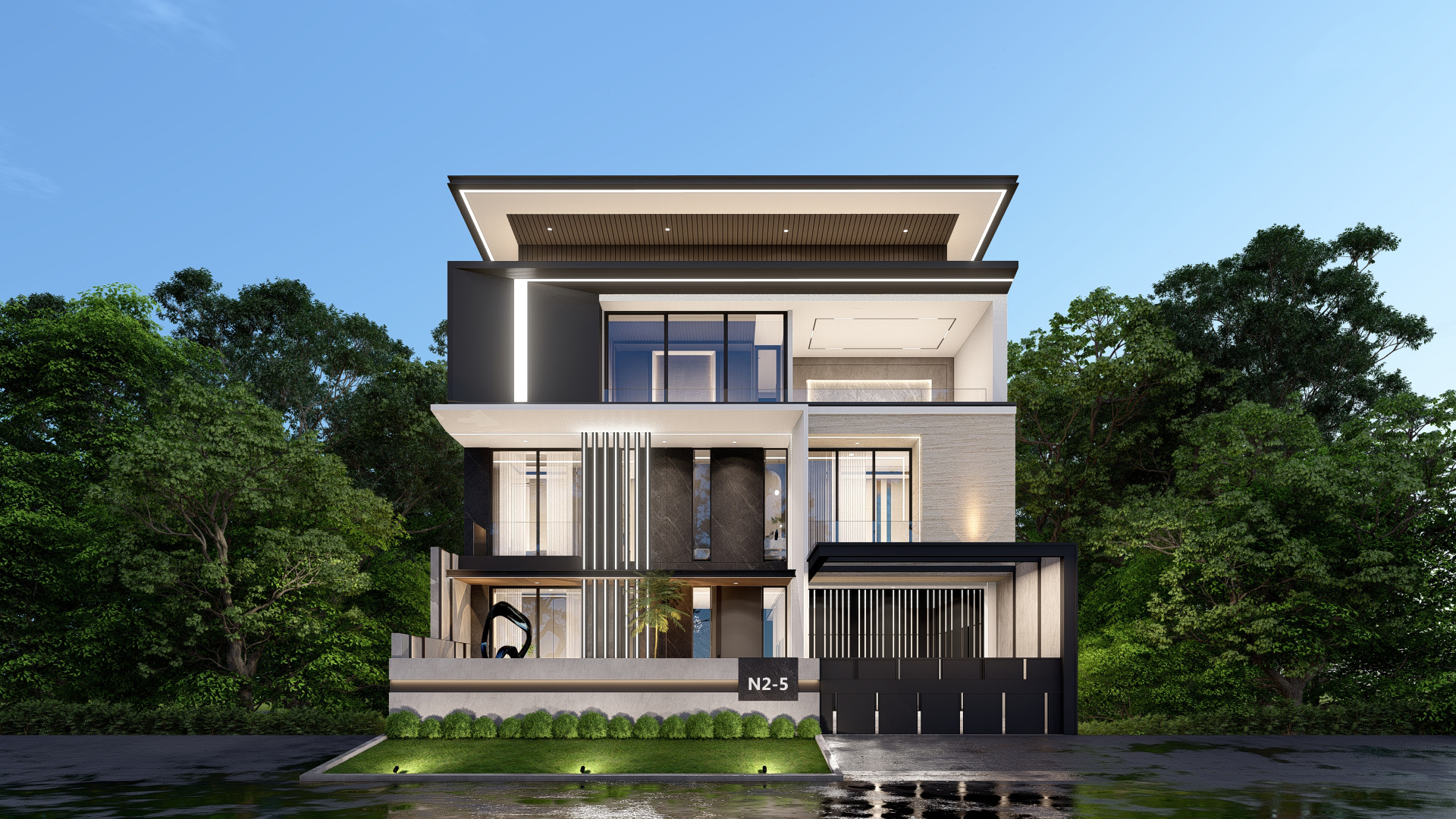 Modern luxury interior design