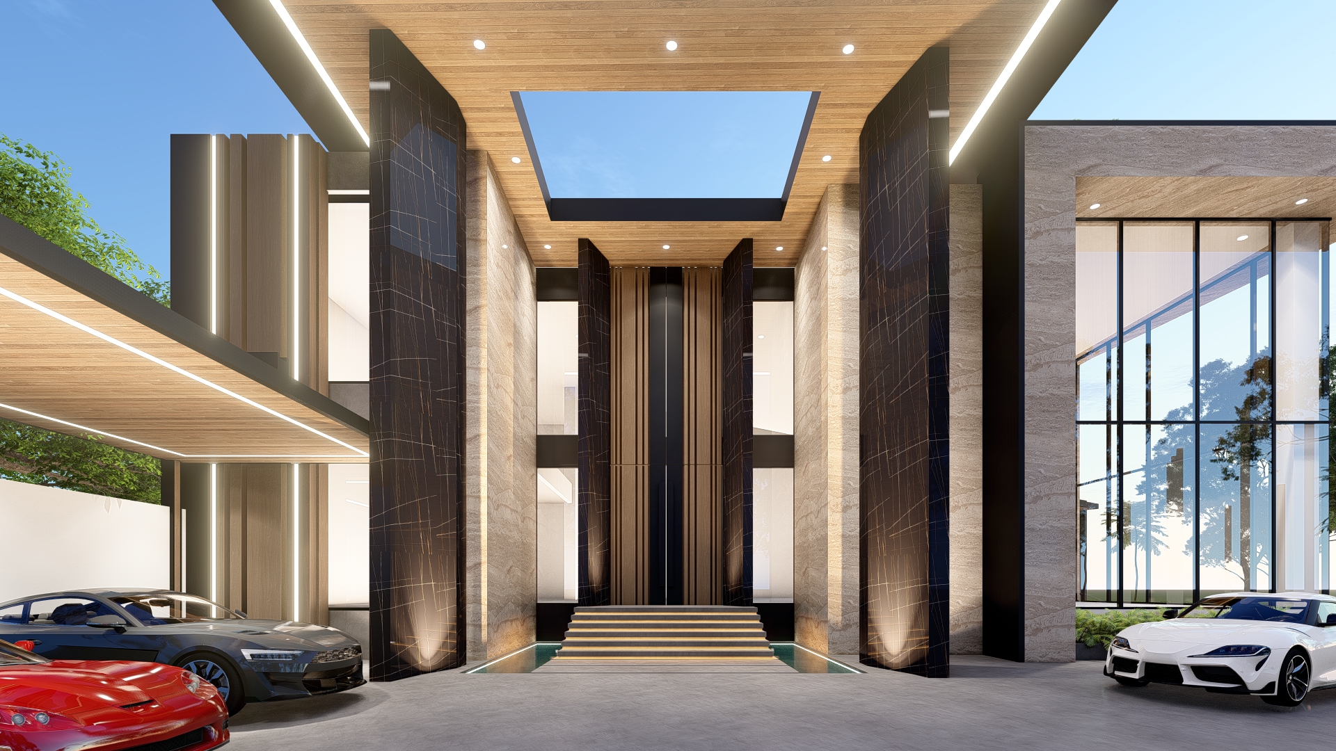 Modern luxury interior